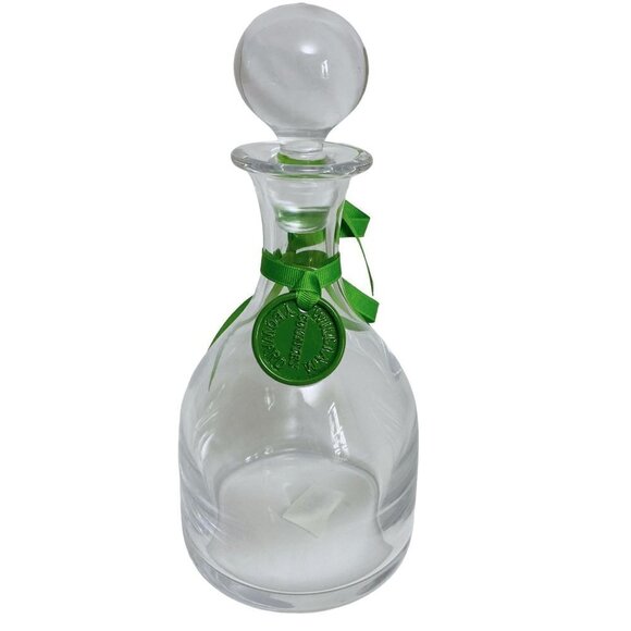 William Yeoward Decanter Luxury Barware Clear Glass Bottle with Stopper NEW - Picture 8 of 9